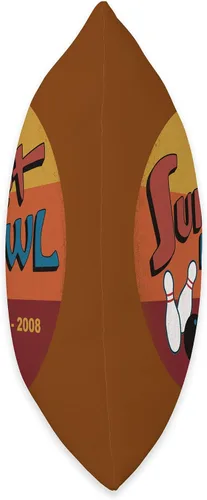 Vista 2 de Sunset Bowl Seattle Designs Sunset Retro Defunct Ballard Seattle Cool Bowling Alley - Almohada de 16 x 16 pulgadas, multicolor