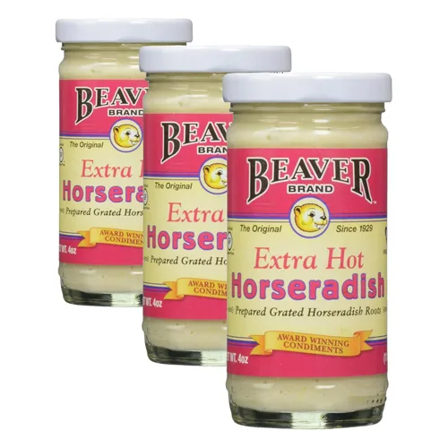 Vista 11 de Beaver Brand - Salsa de cóctel con rábano picante recién rallado, 13 onzas, salsa de cóctel de mariscos y camarones