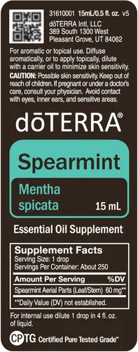 Vista 6 de doTERRA - Aceite Esencial de Menta Verde - 15 mL