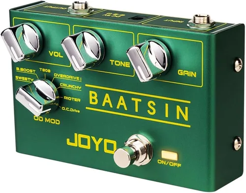 Vista 9 de JOYO Amp Simulator - Pedal de guitarra, modelos de 9 amperios con doble canal y 18 tonos, IR Cab Sim, salida XLR y bucle FX, bypass