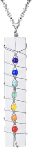 Vista 9 de Varitas de selenita de 3.15 pulgadas, varitas de cristal de selenita, piedra curativa blanca, ideal para Wicca, Reiki, curación, metafísica, chakra