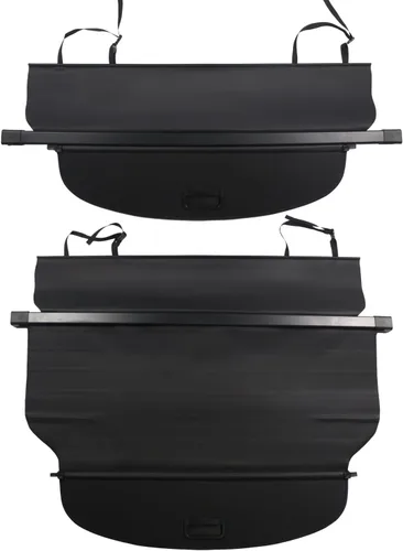 Vista 5 de para Jeep Cherokee Cubierta de Carga 2014 2015 2016 2017 2018 para Accesorios de Jeep Cherokee, Cubierta de Baúl Retráctil de Seguridad, Negra