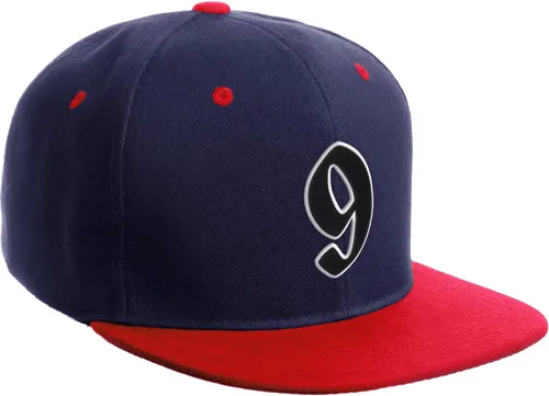 Vista 160 de Daxton Gorra clásica con visera de billete plano con letras del alfabeto inglés antiguo de la A a la Z