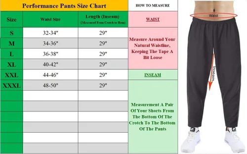 Vista 7 de DARESAY Paquete de 3 pantalones deportivos de entrenamiento para hombre con bolsillos, pantalones deportivos con parte inferior abierta para correr