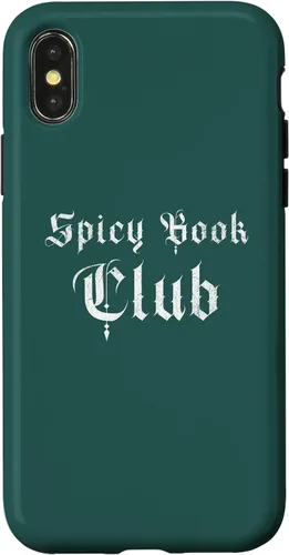 Vista 4 de iPhone 15 Spicy Book Club, lector de libros, Smut, Fanfiction, funda de fantasía