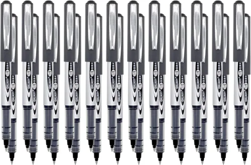 Vista 8 de Gullor Vision Stick - Bolígrafos de punta fina de punta fina, tinta líquida de 0.020 in, de secado rápido, para escribir, tinta azul, paquete de 12