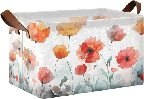 Vista 27 de senya Cesta de almacenamiento 1 unids grande plegable bolsa de ropa rectangular plegable tela cesta de lavandería plegable cubo de lavado plegable
