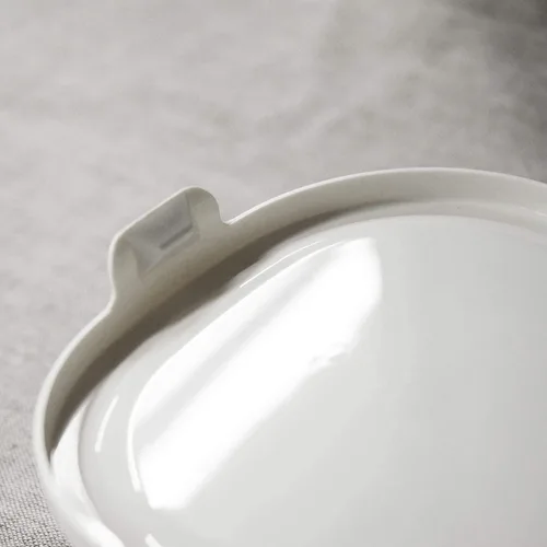 Vista 2 de iwaki KN3240H-W Contenedor de almacenamiento, Pack & Range, Profundo, Pequeño, Mini, 19.6 fl oz (18.6 fl oz), Blanco, Congelador, Horno, Rango