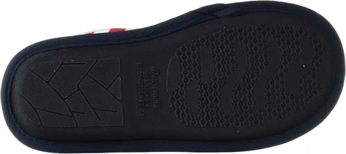 Vista 4 de Dearfoams - Zapatillas de zueco para niños y niñas, diseño de estrellas y rayas