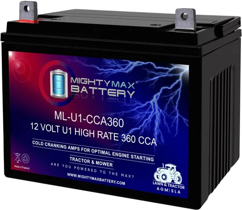 Vista 12 de ML-U1-CCA - Batería SLA AGM recargable de 12 voltios, 200 CCA, terminal de tuerca y perno (NB)