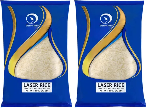 Vista 3 de EF - Arroz uzbeko láser para Plov, 850 g (30 oz)