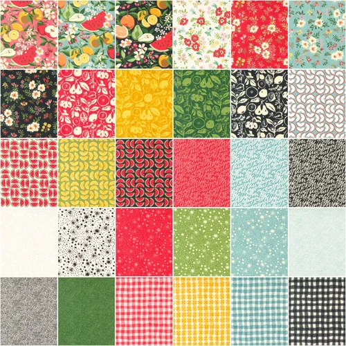 Vista 2 de BasicGrey Fruit Loop 30 Fat Quarters Moda Fabrics 30730AB