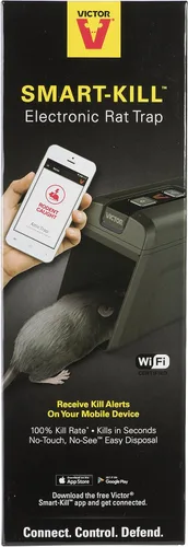 Vista 2 de Victor M2 Smart-Kill Trampa Electrónica Humana para Ratas con Wi-Fi - 2 Trampas