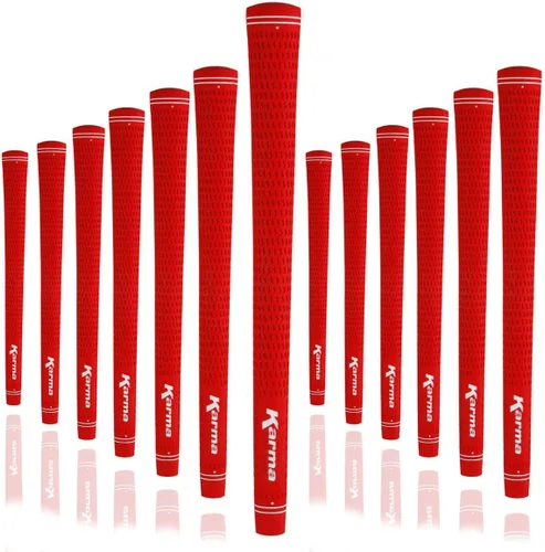 Vista 7 de Karma Puños de golf de terciopelo para hombres, mujeres, jóvenes Tamaño pequeño, estándar, mediano, grande y Jumbo 6 colores Elige un paquete
