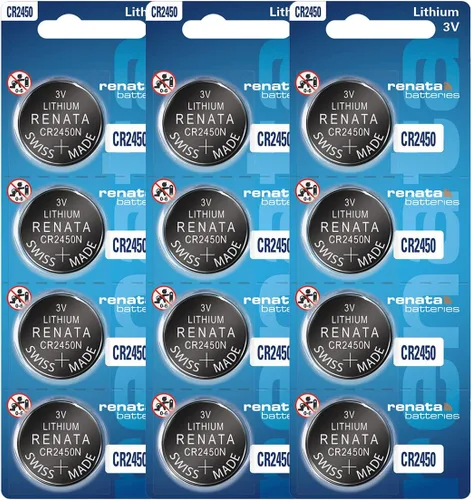 Vista 10 de Renata CR2450N Baterías - Batería de litio de 3 V 2450 (2 unidades)