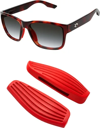 Vista 12 de Mryok Piezas de nariz de repuesto para gafas de sol Costa Del Mar Paunch - Opciones Negro