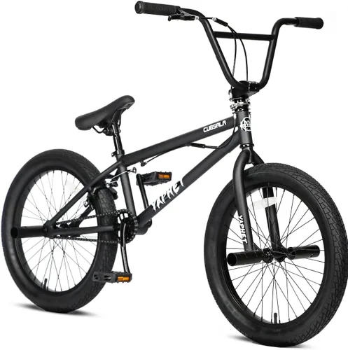 Vista 15 de cubsala Freestyle BMX Bike, 20 Inch Yaphet Bicycle for Teen Beginner and Adult Riders, Bike with Hi-Ten Steel Frame, Multiple