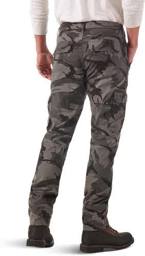 Vista 2 de Wrangler Authentics Pantalón cargo cónico regular para hombre