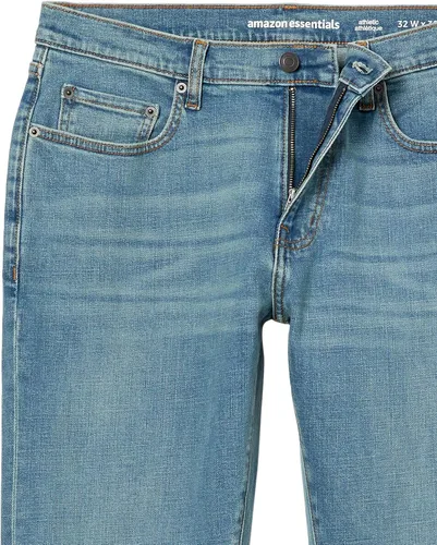 Vista 5 de Tienda Essentials Jeans elásticos de ajuste atlético para hombre