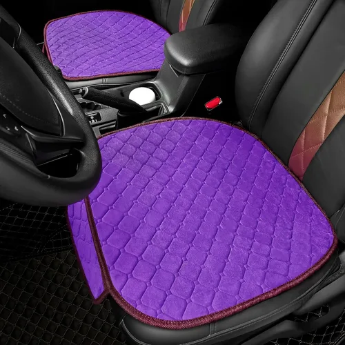 Vista 28 de surpassme Fundas de Asiento de Coche Cómodas Fundas de Asiento Delantero Universales para Accesorios de Automóvil, Fundas Interiores Acolchadas