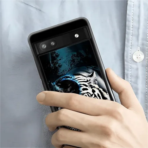 Vista 436 de Compatible con Google Pixel 4A 5G Mobile Case Creative Acrylic Panel trasero Silicona Protección Grip especialmente diseñado para Google Pixel 4A 5G