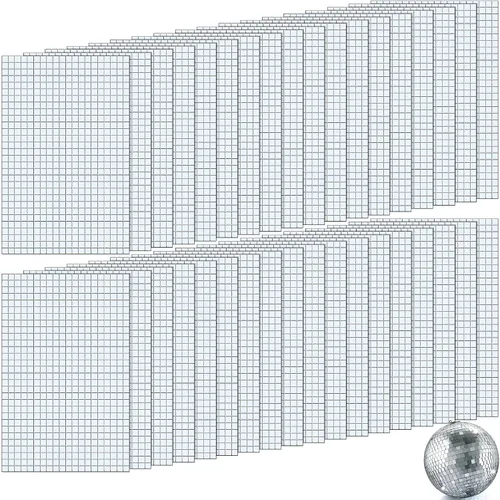 Vista 15 de Azulejos de mosaico autoadhesivos para proyectos de manualidades, 0.197 x 0.197 in (verde, 7200 piezas)