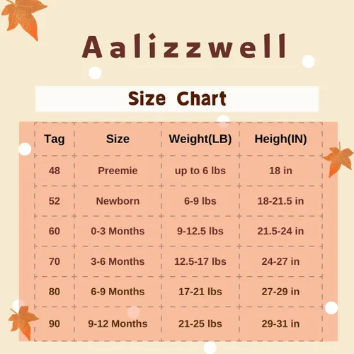Vista 6 de Aalizzwell Conjunto de pantalones de invierno y otoño para bebés recién nacidos