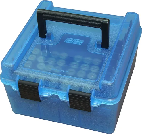 Vista 10 de MTM Caja de munición Deluxe 100 cartuchos con asa 22-250 a 458 Win