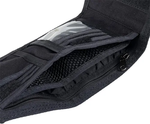 Vista 6 de EXCELLENT ELITE SPANKER Billetera de nailon triple para hombre, tarjetero táctico militar con bolsillo para monedas, cartera para exteriores