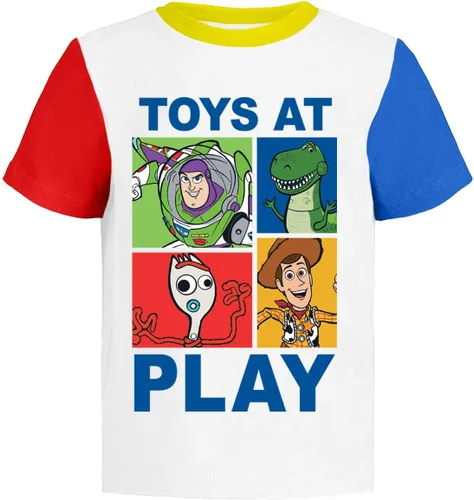 Vista 7 de Toy Story Pixar Camiseta (juegos) Woody Buzz Lightyear Jessie Rex Hamm MrPotato Forky Slinky Dog Toddler Cumpleaños Ropa para niños