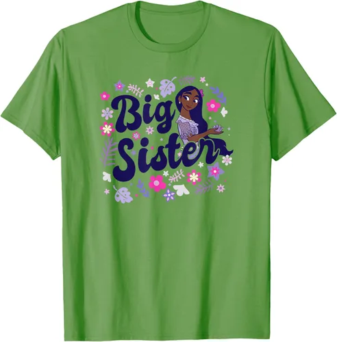 Vista 20 de Disney Encanto Isabela Madrigal Big Sister - Camiseta floral, gris, S Asfalto