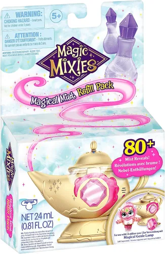 Vista 2 de Magic Mixies - Paquete de recarga de niebla mágica para lámpara Magic Genie