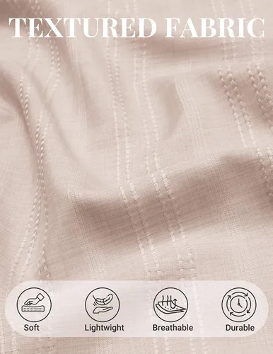 Vista 5 de COOFANDY Camisas casuales con botones para hombre, de manga corta, para verano, playa, texturizadas