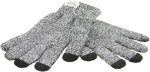 Vista 2 de FakeFace Guantes unisex para pantalla táctil, guantes de punto de lana cálidos, guantes de texto al aire libre, para esquí, ciclismo, regalo
