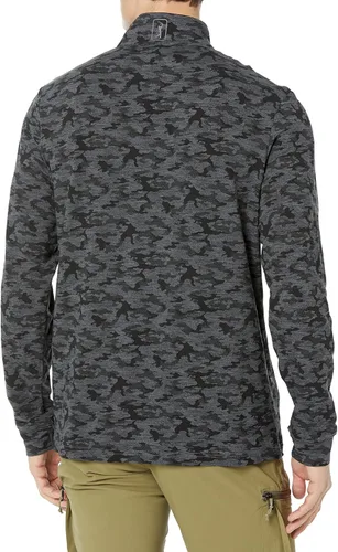 Vista 2 de PGA TOUR Capa base Luxe Wr Touch Camo Print 14 Zip para hombre