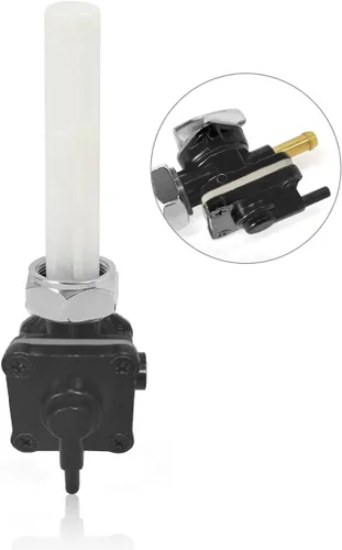 Vista 2 de Válvula de combustible Petcock de 22mm de salida recta para Sportster 883 XL883 XLH883 Sportster 1200 XL1200 XLH1200 1995-2006 Sistema de vacío