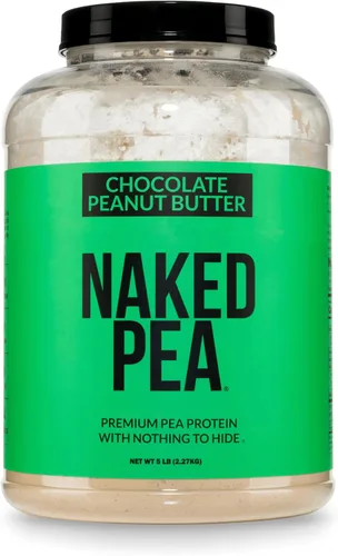 Vista 17 de NAKED Aislado de proteína de guisante de chocolate de granjas norteamericanas, solo 3 ingredientes, proteína vegana de chocolate, certificado NSF