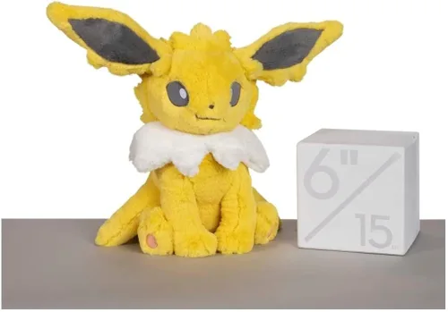 Vista 2 de Pokemon Centro: Jolteon Comfy Friends Felpa, 17 ¾ pulgadas