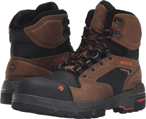 Vista 7 de Wolverine Legend zapatos de trabajo impermeables con puntera de composite 6pulgadas para hombre