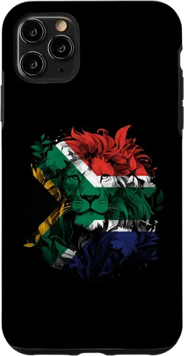Vista 13 de South African Flag Vintage Lion South Africa Pride Leeu Case for iPhone 17