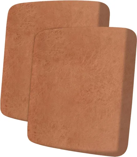 Vista 128 de ANARACHON Fundas de cojín de sofá con aspecto de cuero, juego de fundas de asiento de sofá, protector de muebles para sillón seccional, sofá biplaza