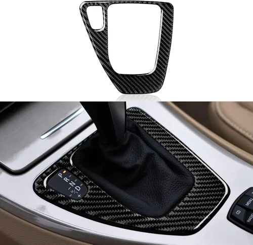 Vista 14 de Adhesivo de fibra de carbono para rejilla de aire acondicionado del panel de la consola central del coche, calcomanía decorativa compatible con BMW