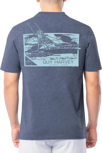 Vista 120 de Guy Harvey Camiseta de manga corta Threadcycled para hombre