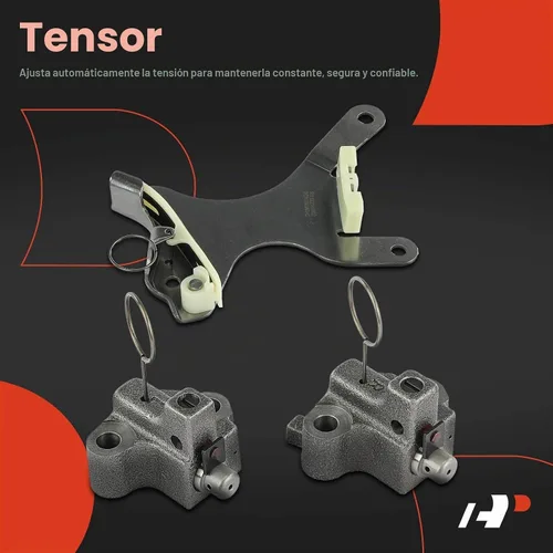 Vista 6 de A-Premium Kit de cadena de distribución del motor de 14 piezas con piñón