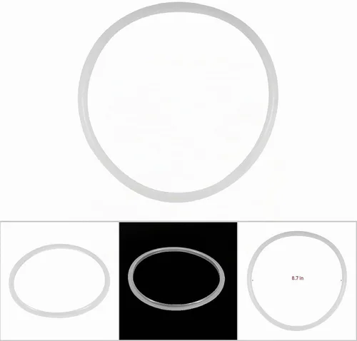 Vista 2 de Sellado para olla a presión, junta de silicona transparente universal, accesorios de sellado de repuesto, accesorios de olla a presión rápida