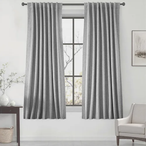 Vista 49 de UHITECH Short Blackout Curtains for Bedroom 24 Inch Long 2 Panels, Beige