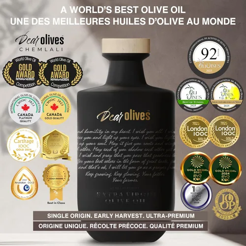 Vista 4 de Dear Olives™ Aceite de oliva virgen extra mediterráneo suave, cosecha temprana prensado en frío, sabor equilibrado y polifenoles, perfecto