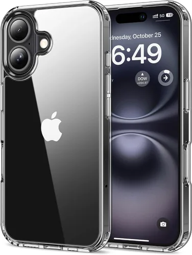 Vista 248 de HOOMIL Funda para iPhone 7 Plus/iPhone 8 Plus de 5.5 Pulgadas, sin amarillamiento, protección contra caídas, cubierta trasera dura transparente