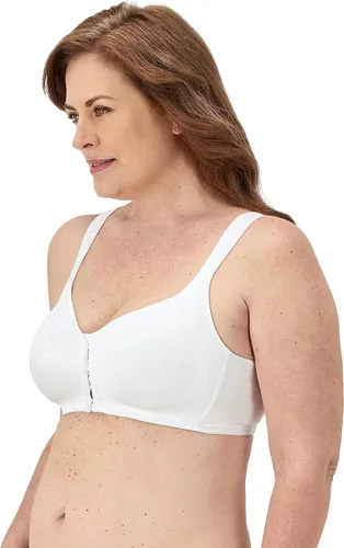 Vista 2 de Playtex Brasier inalámbrico de 18 horas con cierre frontal adicional para mujer, soporte trasero USE52E