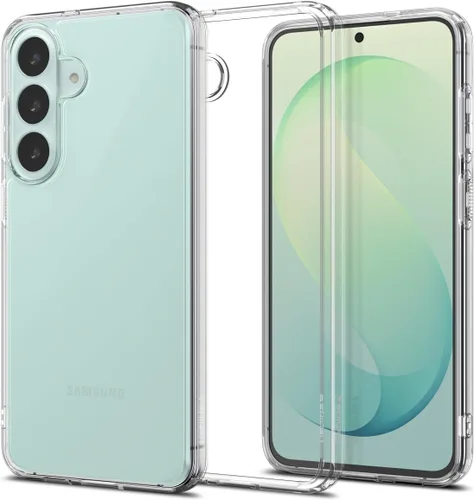 Vista 14 de Spigen Ultra Hybrid diseñado para funda de Galaxy S24 (2024) [antiamarilleamiento], [protección de grado militar] - cristal transparente
